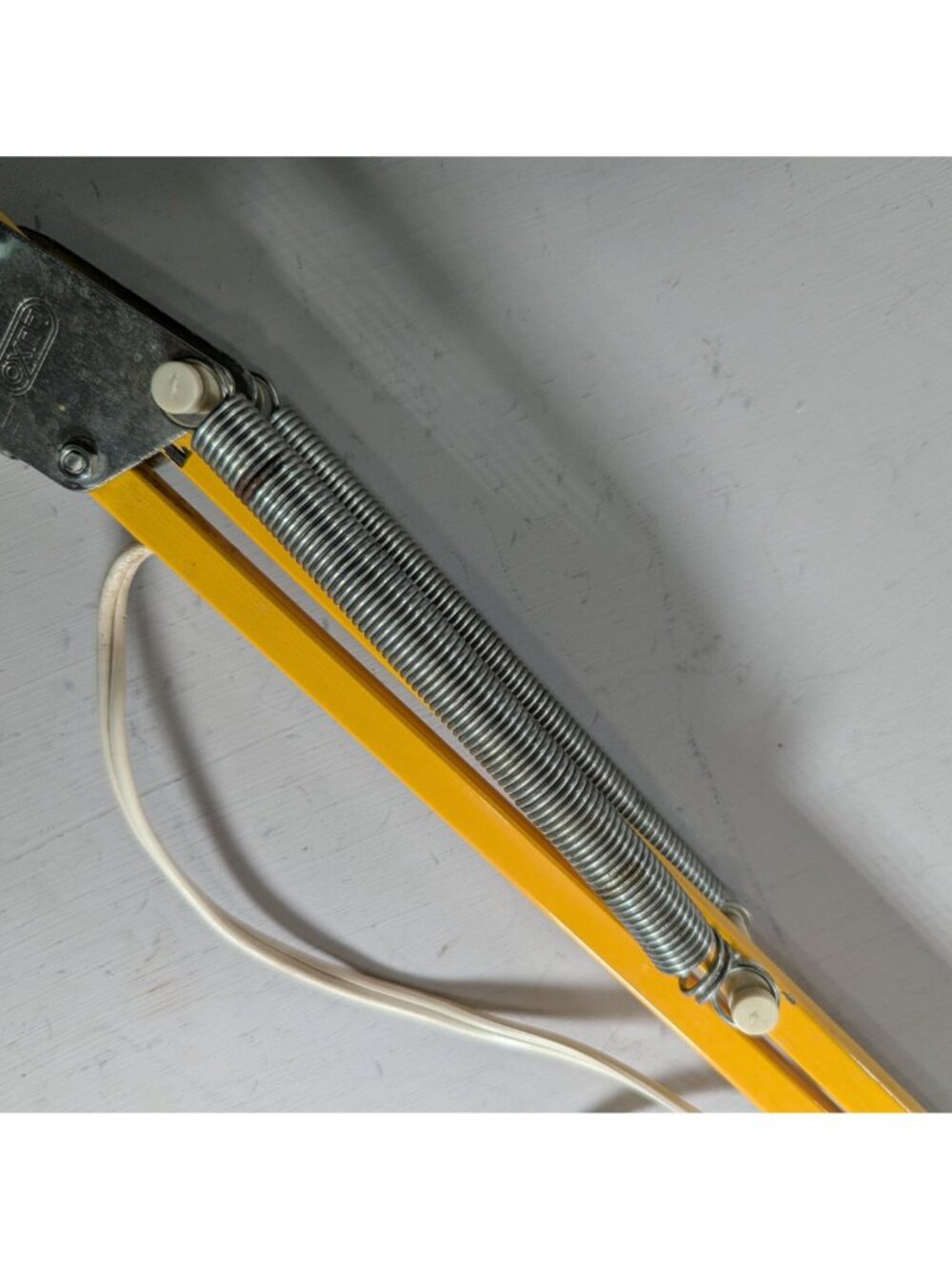 Vintage LUXO Yellow Articulated Desk Task lamp with Edge Clamp, Industrial MCM - Picture 11 of 15